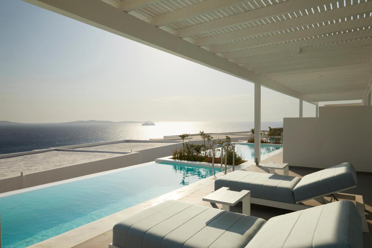 Hotel Epic Blue Mykonos Houlakia  Zewnętrze zdjęcie